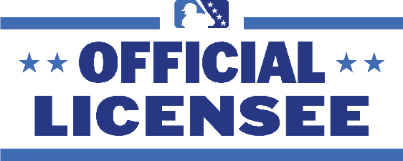 Official licensee logo with stars and silhouette.